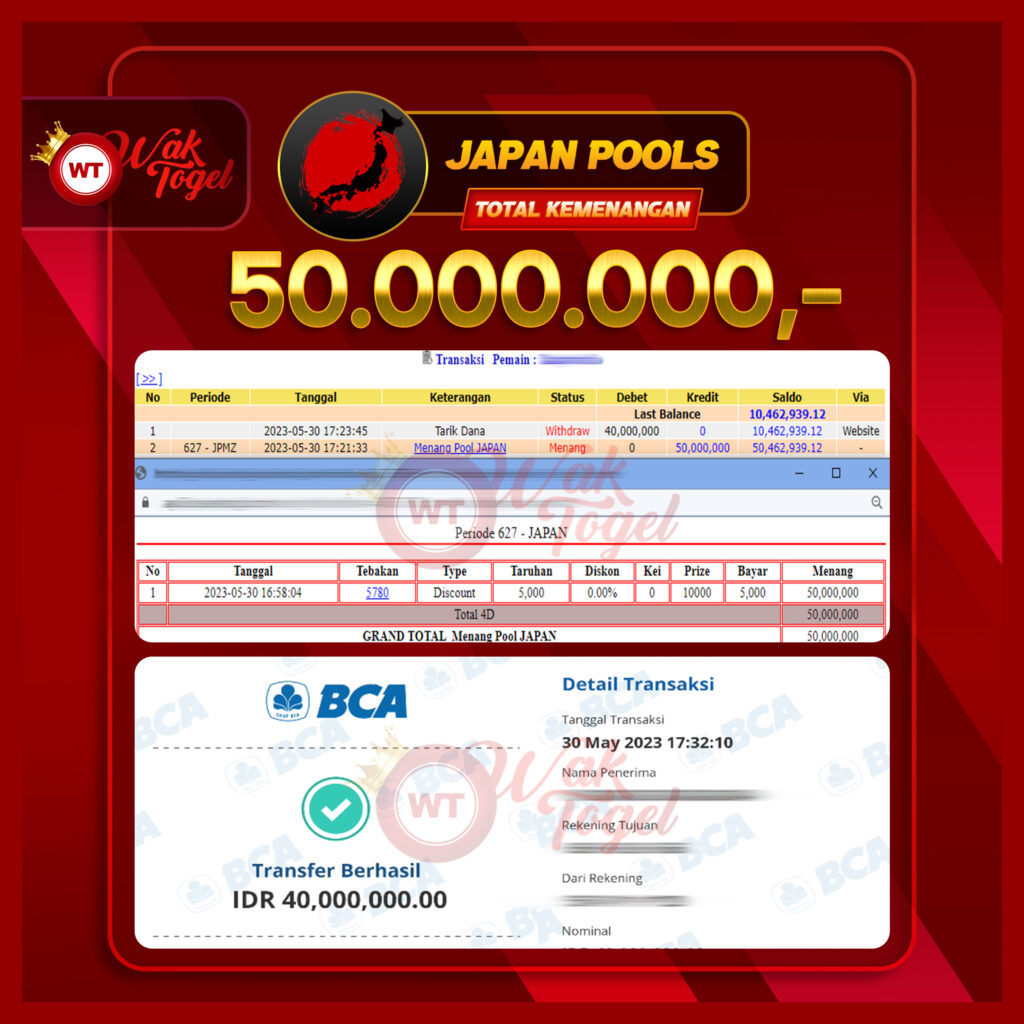 BUKTI PEMBAYARAN JAPAN WAKTOGEL