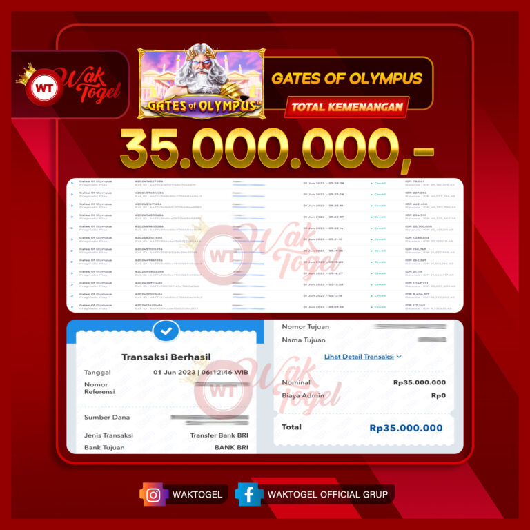 BUKTI PEMBAYARAN SLOT WAKTOGEL