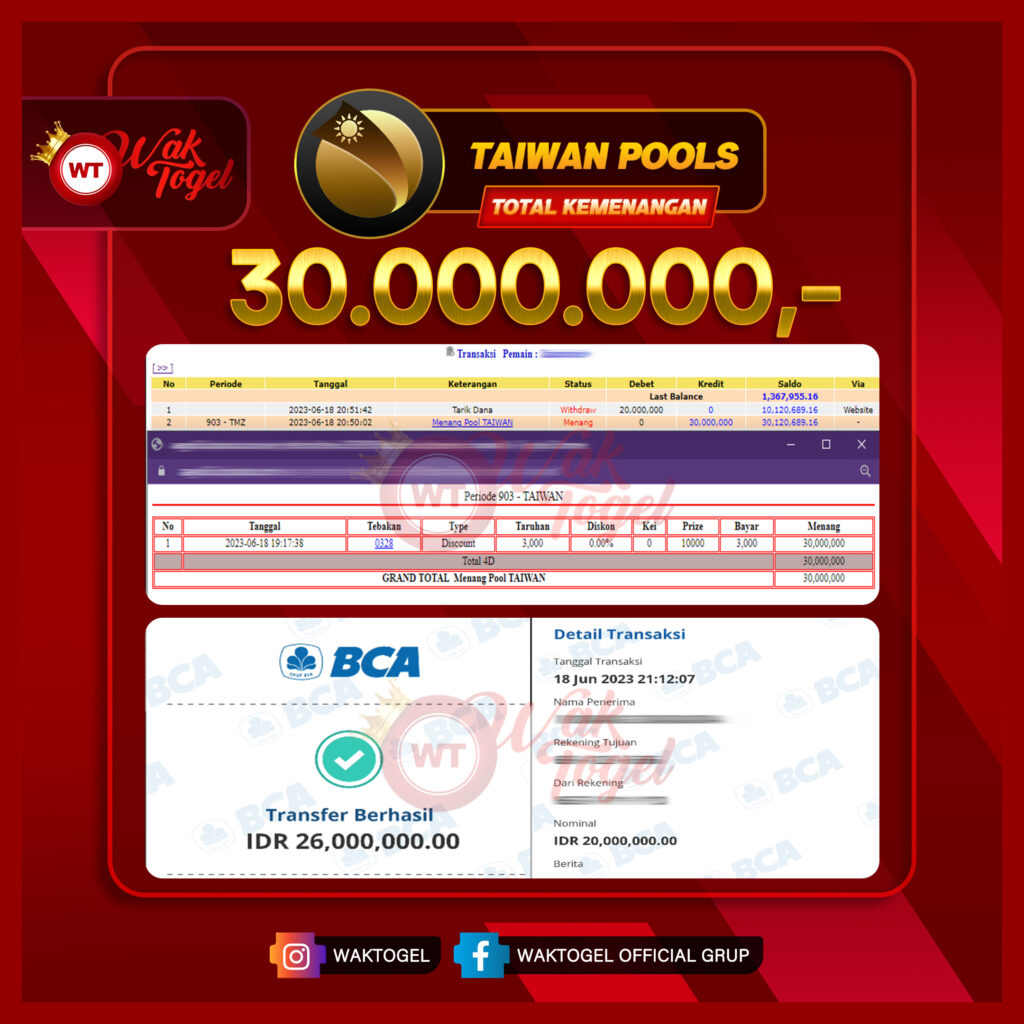 BUKTI PEMBAYARAN TAIWAN WAKTOGEL