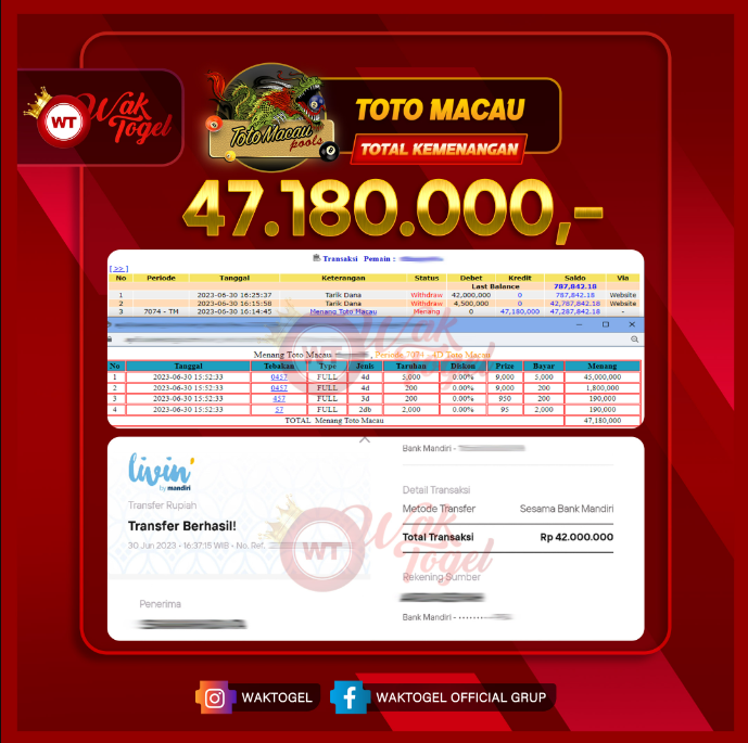 BUKTI PEMBAYARAN TOTOMACAU WAKTOGEL