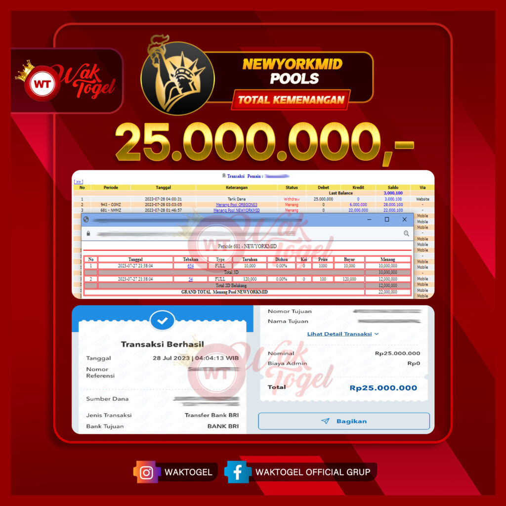 BUKTI PEMBAYARAN NEWYORKMID WAKTOGEL