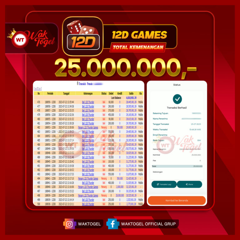 BUKTI PEMBAYARAN 12D WAKTOGEL