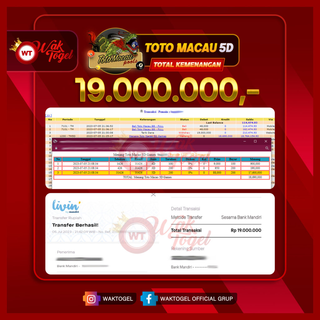 BUKTI PEMBAYARAN TOTOMACAU WAKTOGEL