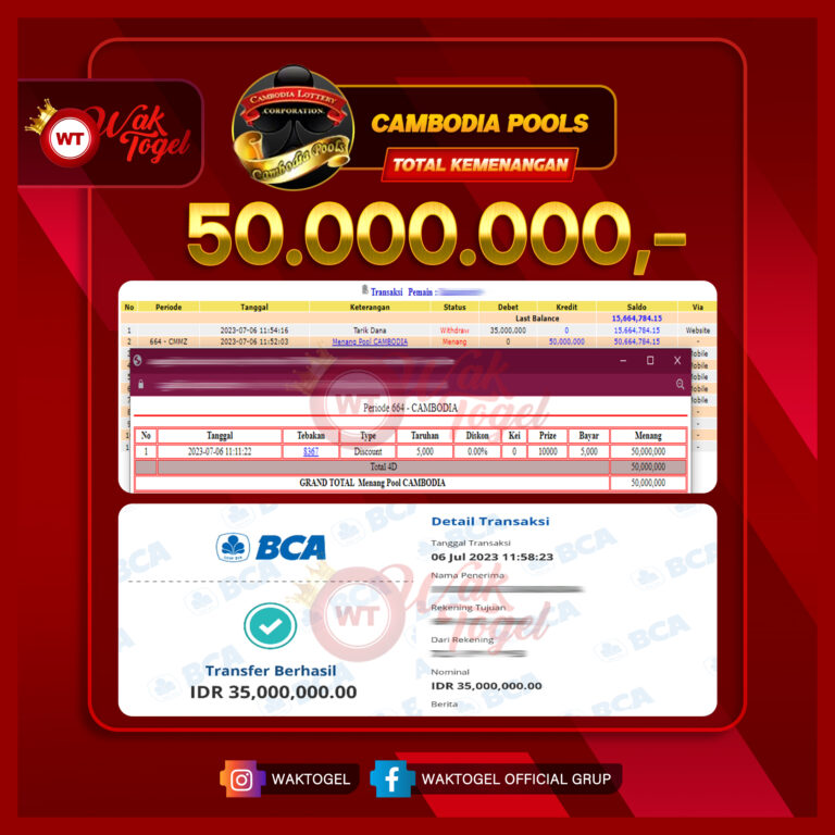 BUKTI PEMBAYARAN CAMBODIA WAKTOGEL