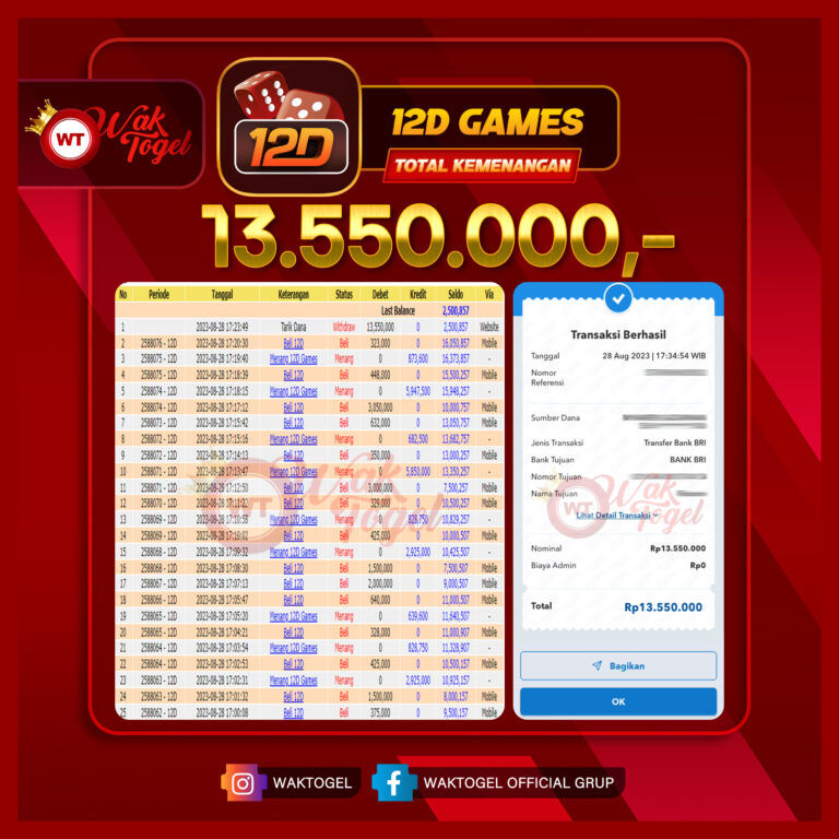 BUKTI PEMBAYARAN 12D WAKTOGEL