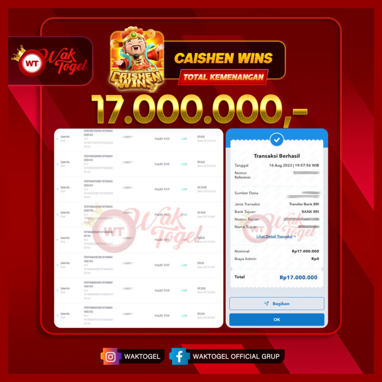 BUKTI PEMBAYARAN SLOT WAKTOGEL