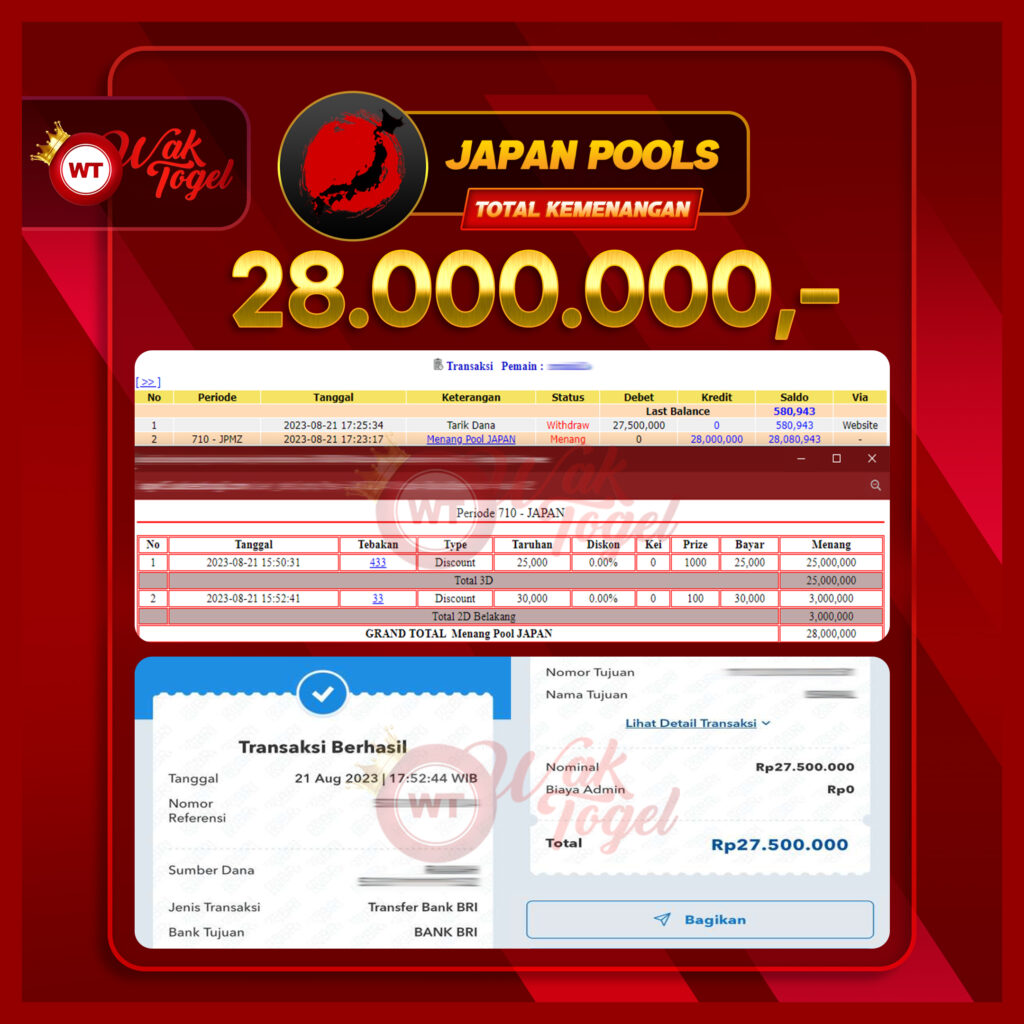 BUKTI PEMBAYARAN JAPAN WAKTOGEL