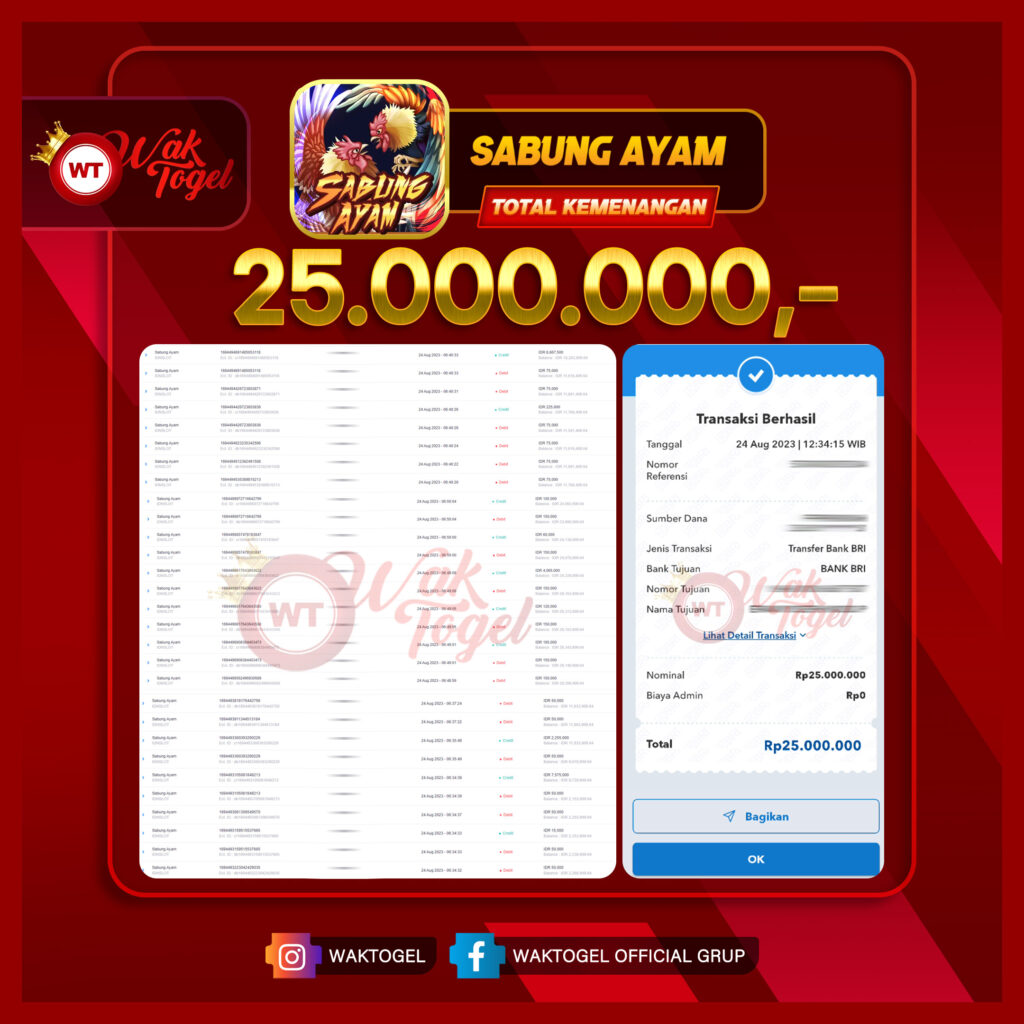 BUKTI PEMBAYARAN SLOT WAKTOGEL