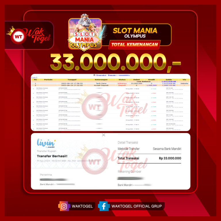 BUKTI PEMBAYARAN SLOT WAKTOGEL