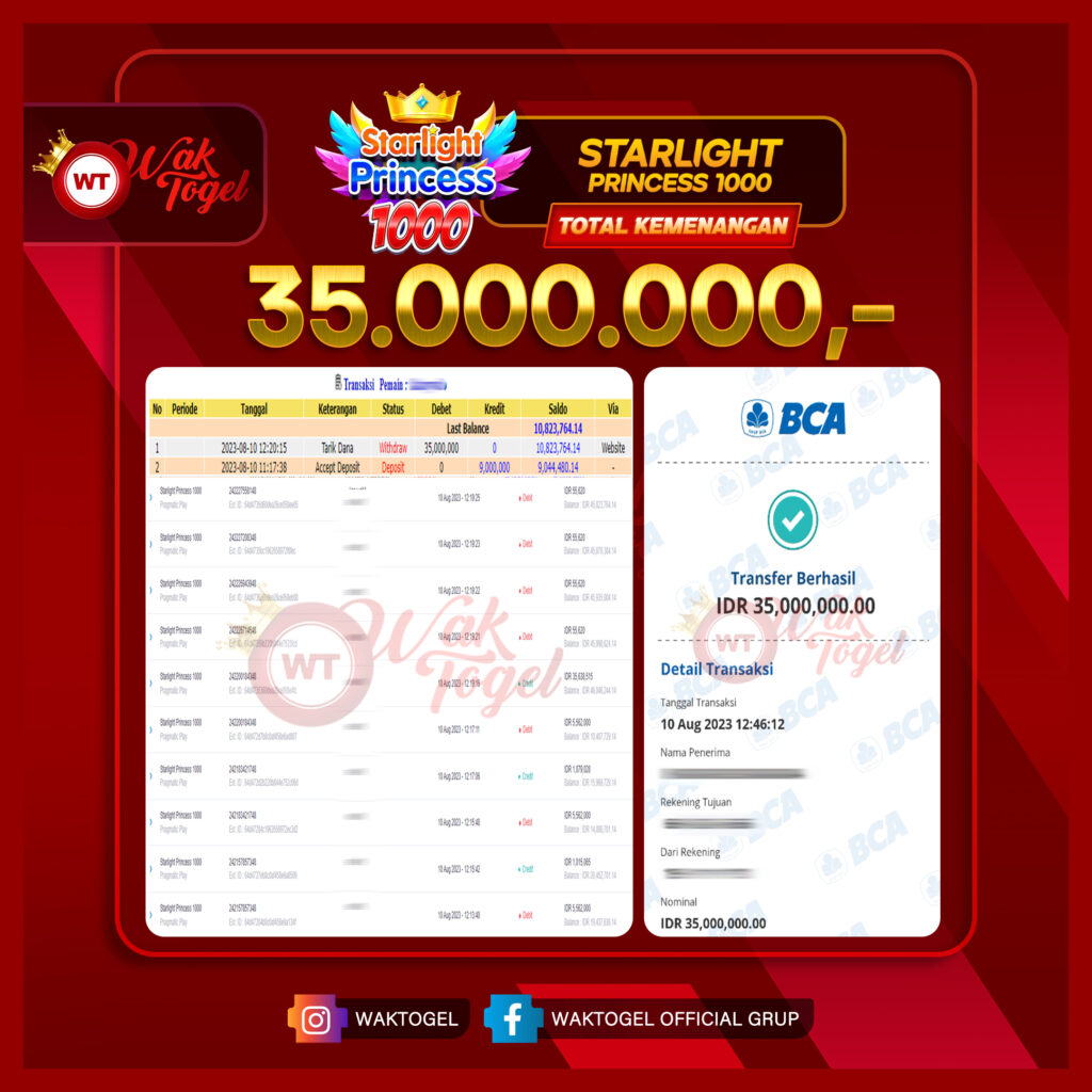 BUKTI PEMBAYARAN SLOT WAKTOGEL