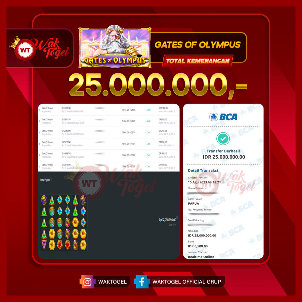 BUKTI PEMBAYARAN SLOT WAKTOGEL