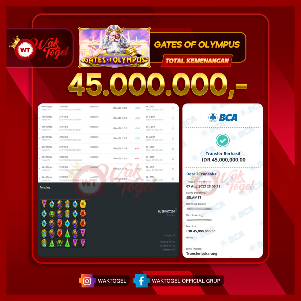 BUKTI PEMBAYARAN SLOT WAKTOGEL