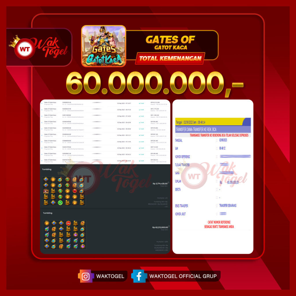 BUKTI PEMBAYARAN SLOT WAKTOGEL