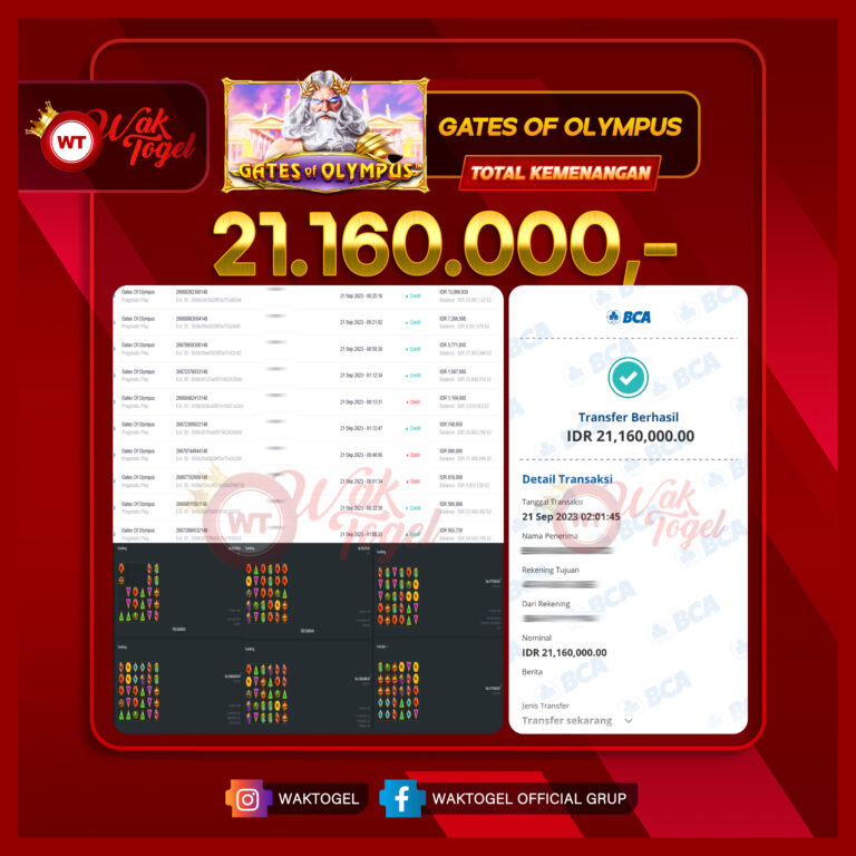 BUKTI PEMBAYARAN SLOT WAKTOGEL