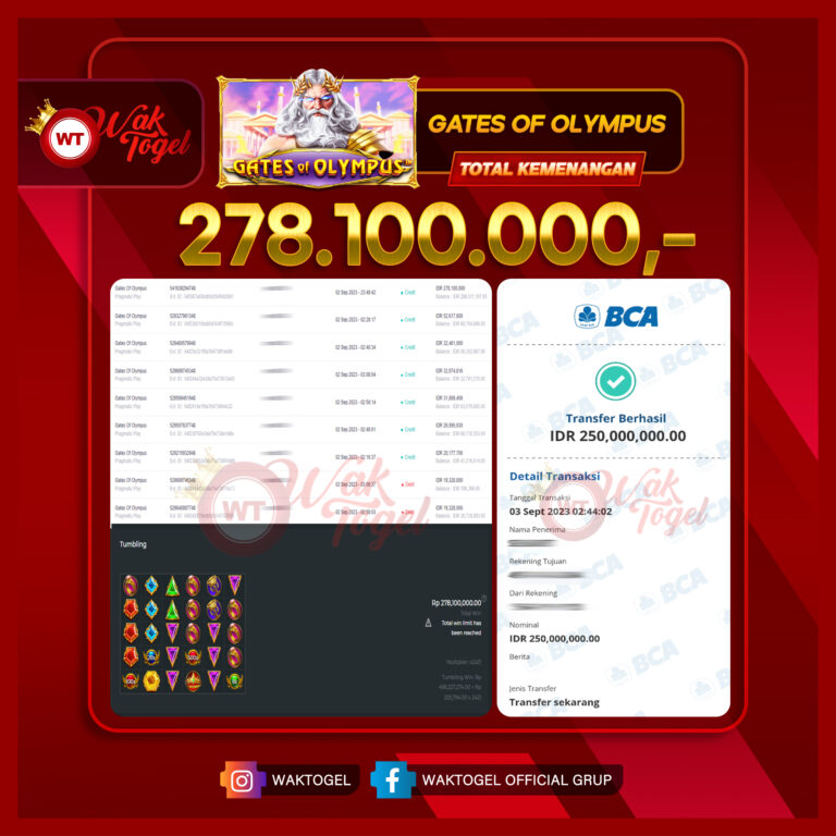 BUKTI PEMBAYARAN SLOT WAKTOGEL