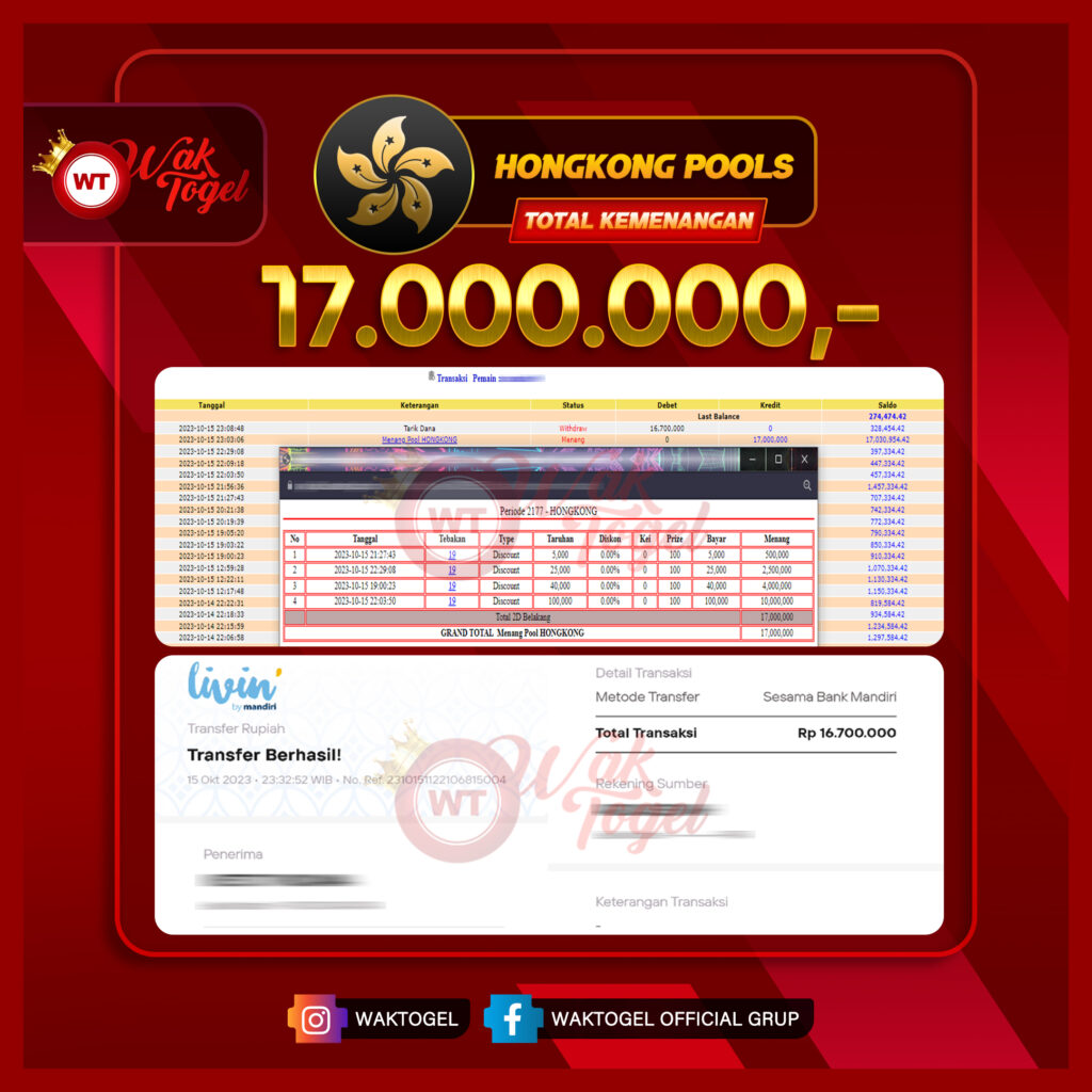 BUKTI PEMBAYARAN HONGKONG WAKTOGEL