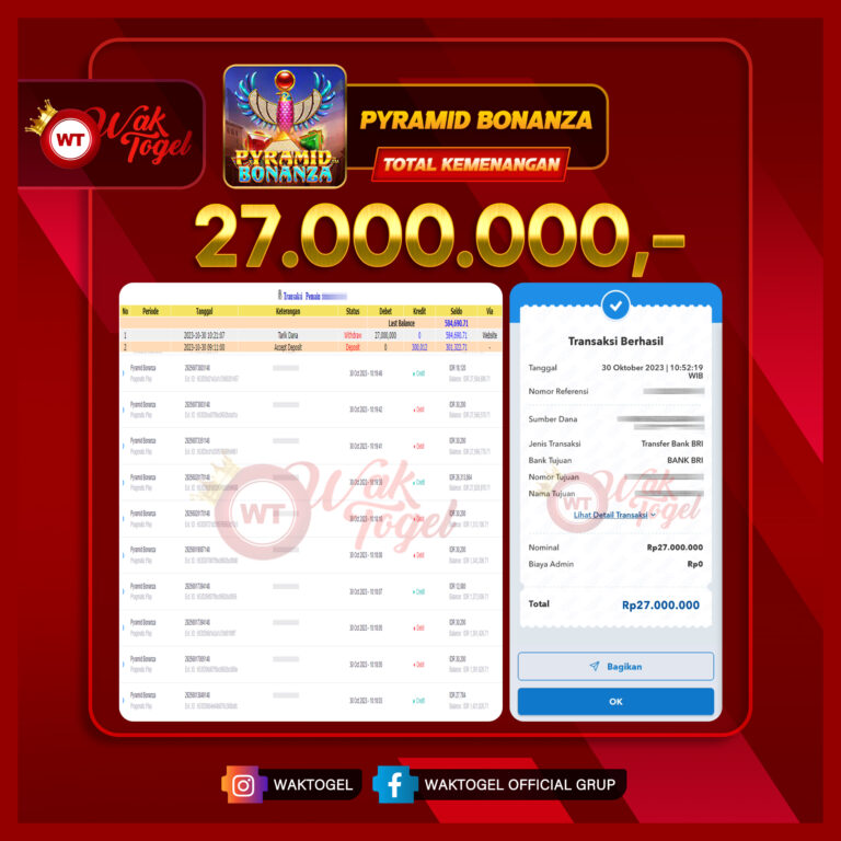 BUKTI PEMBAYARAN SLOT WAKTOGEL