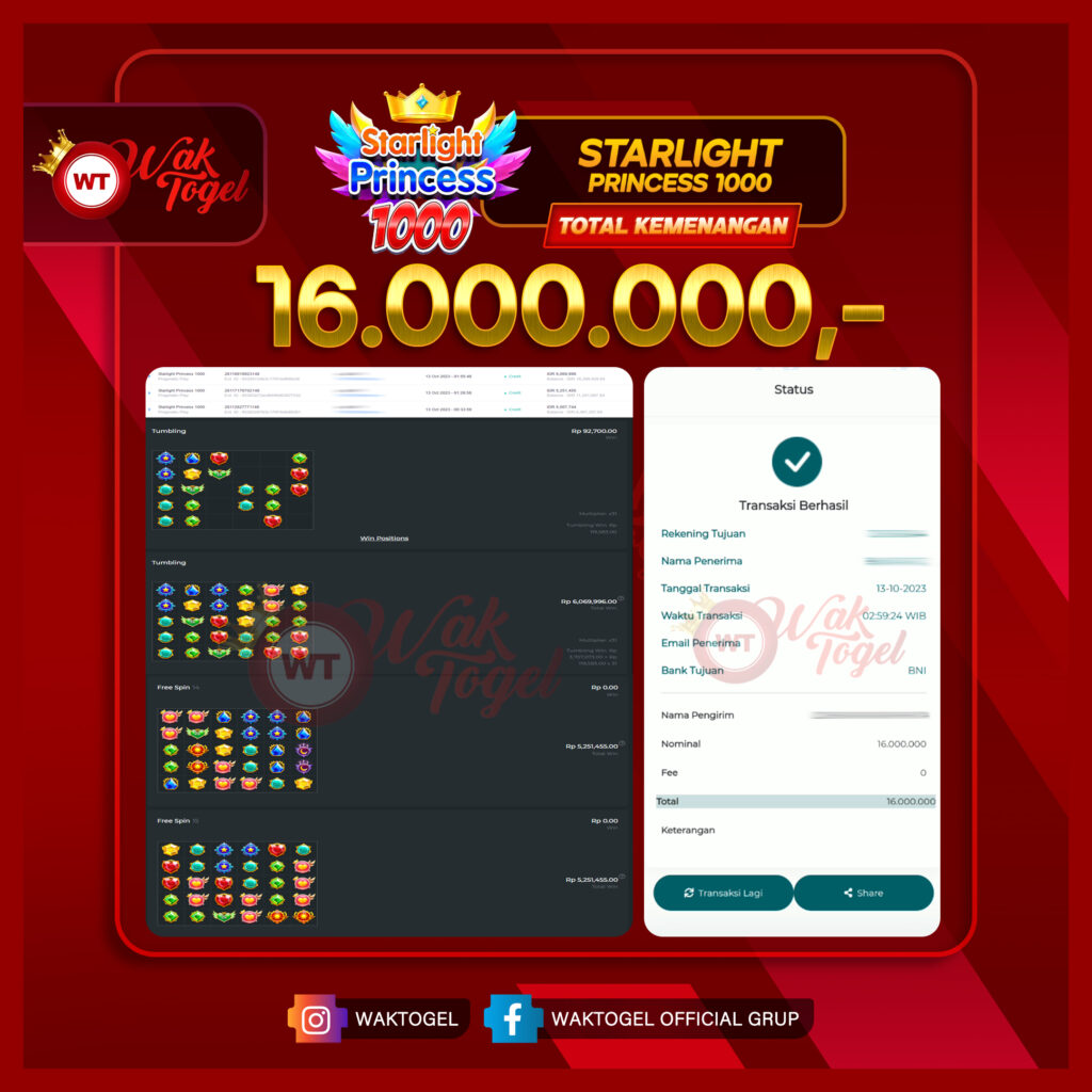 BUKTI PEMBAYARAN SLOT WAKTOGEL