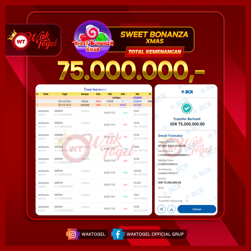 BUKTI PEMBAYARAN SLOT WAKTOGEL