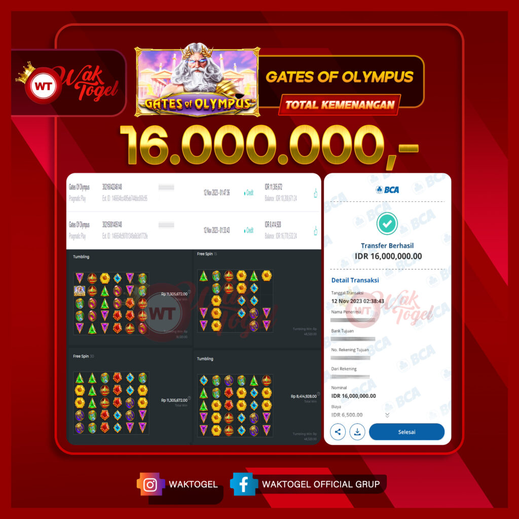 BUKTI PEMBAYARAN SLOT WAKTOGEL