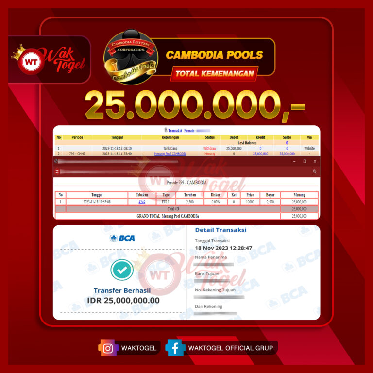 BUKTI PEMBAYARAN CAMBODIA WAKTOGEL