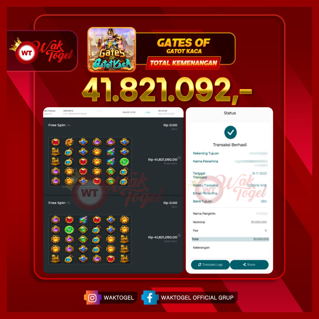 BUKTI PEMBAYARAN SLOT WAKTOGEL