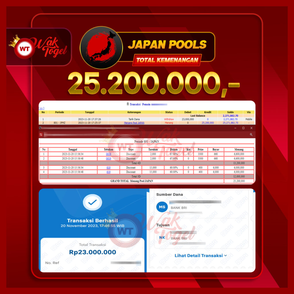 BUKTI PEMBAYARAN JAPAN WAKTOGEL