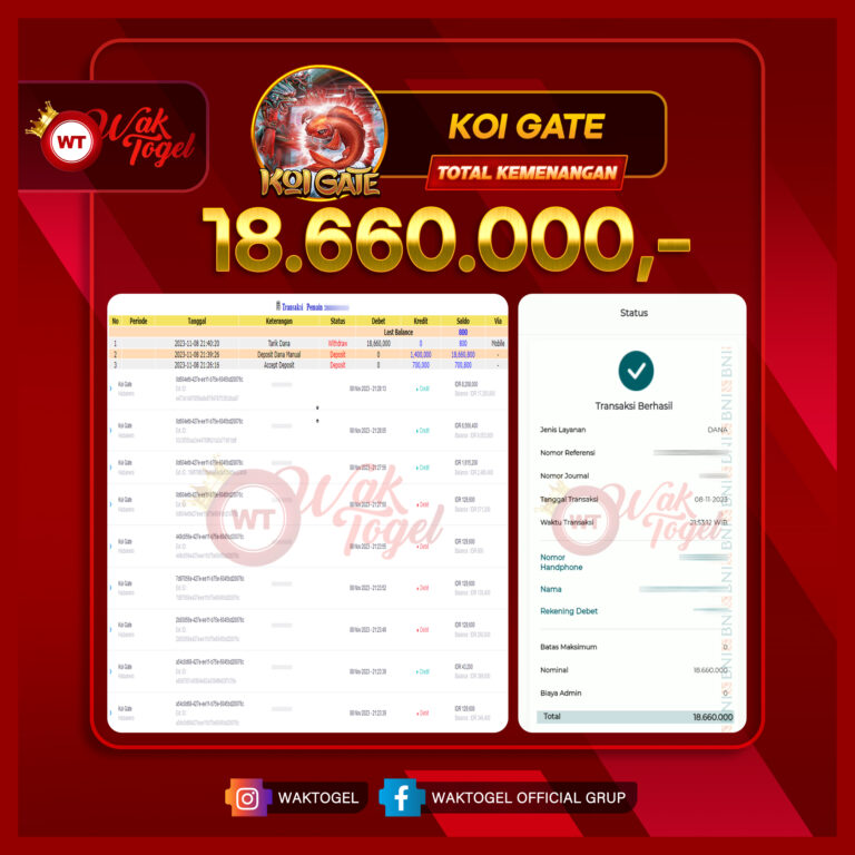 BUKTI PEMBAYARAN SLOT WAKTOGEL