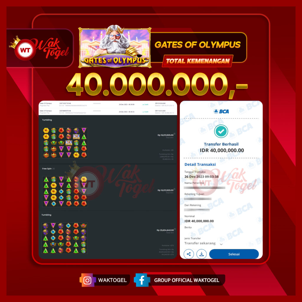 BUKTI PEMBAYARAN SLOT WAKTOGEL