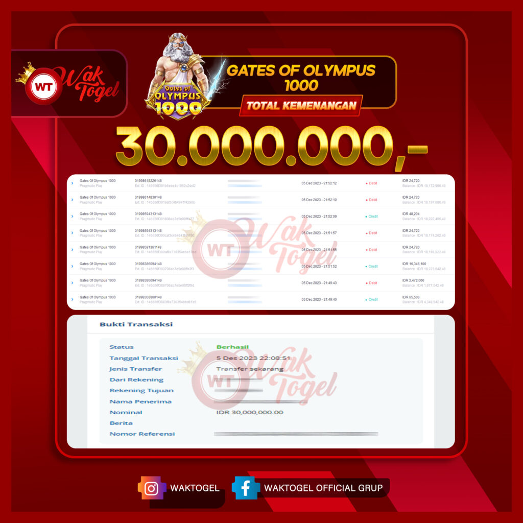 BUKTI PEMBAYARAN SLOT WAKTOGEL