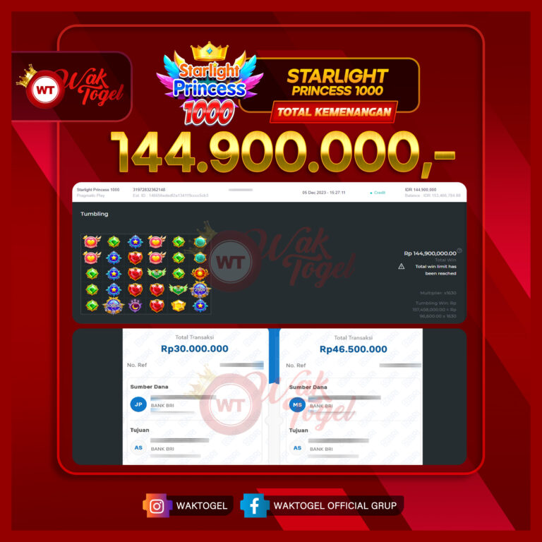 BUKTI PEMBAYARAN SLOT WAKTOGEL