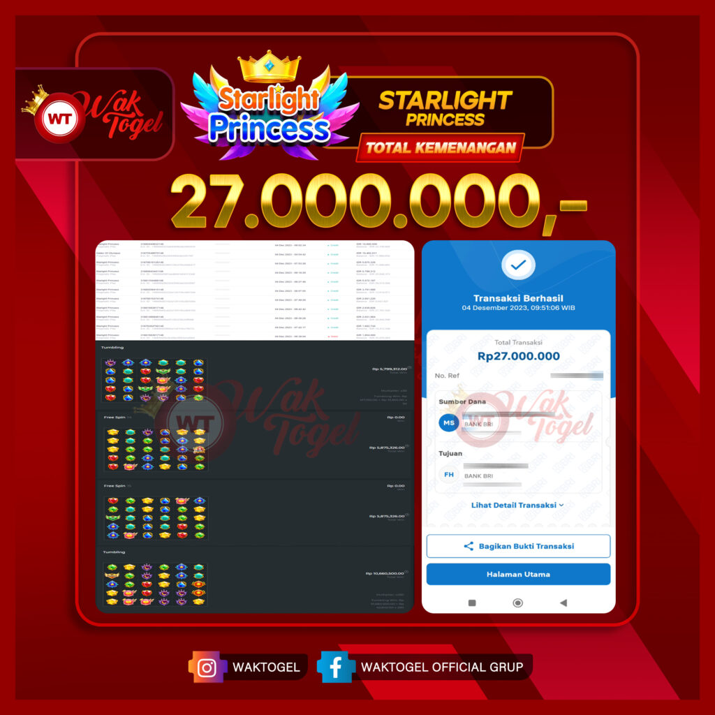 BUKTI PEMBAYARAN SLOT WAKTOGEL