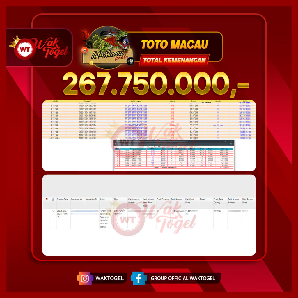 BUKTI PEMBAYARAN TOTOMACAU WAKTOGEL