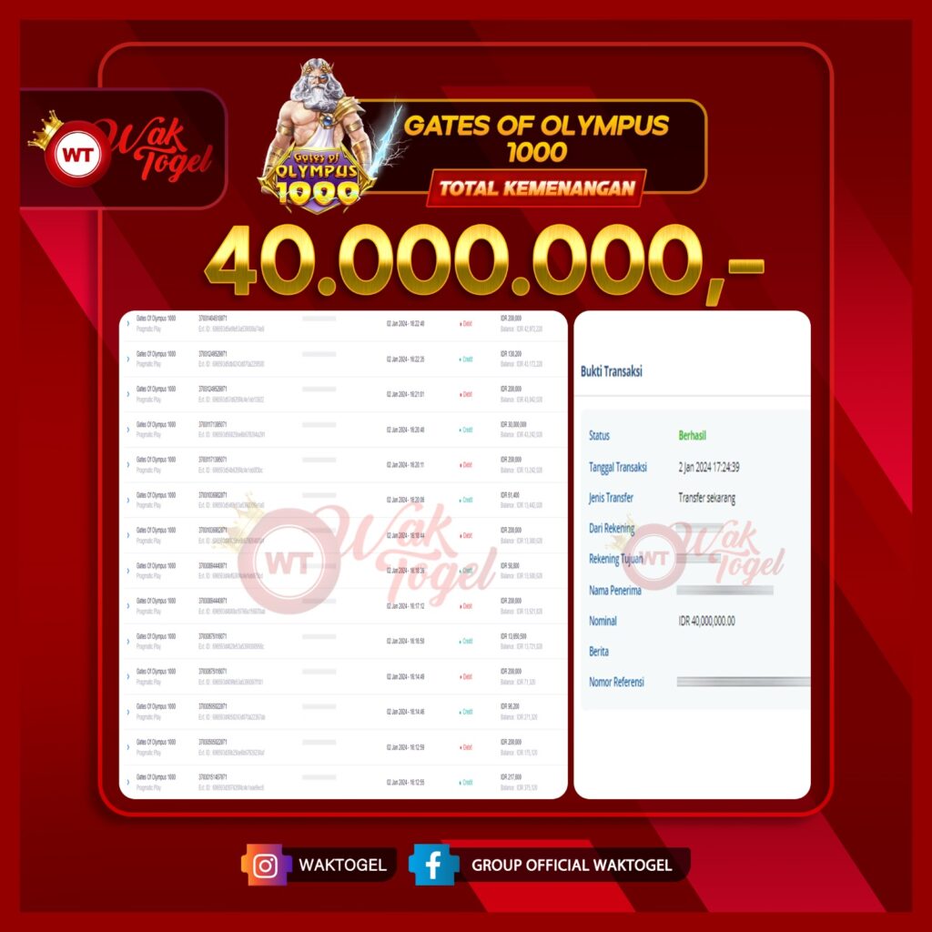 BUKTI PEMBAYARAN SLOT WAKTOGEL