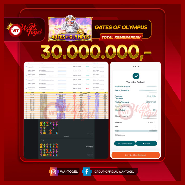 BUKTI PEMBAYARAN SLOT WAKTOGEL