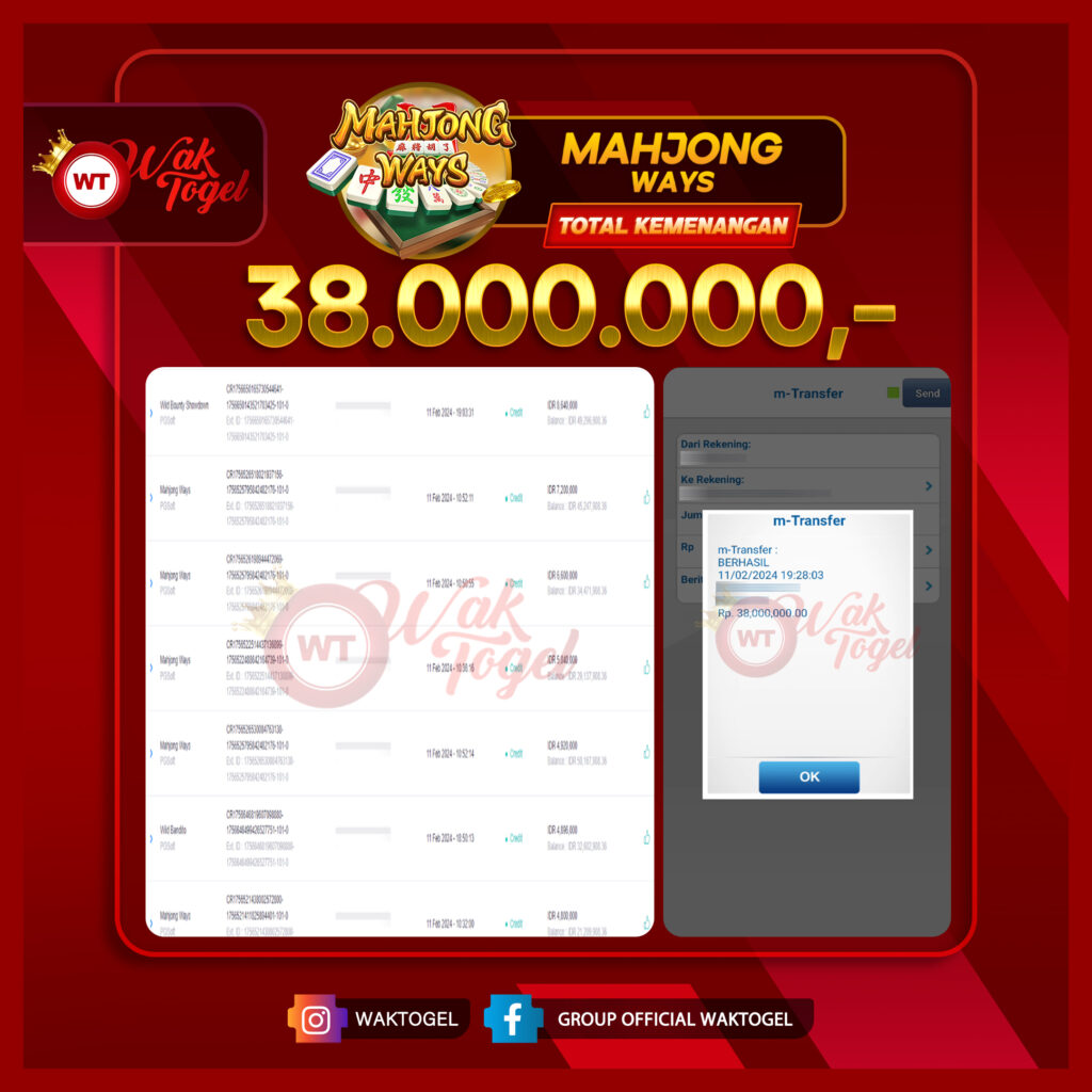 BUKTI PEMBAYARAN SLOT WAKTOGEL