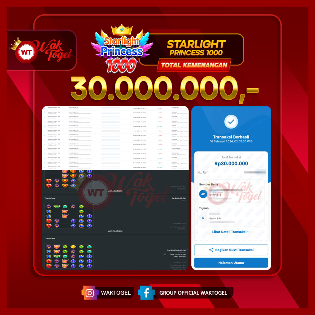 BUKTI PEMBAYARAN SLOT WAKTOGEL