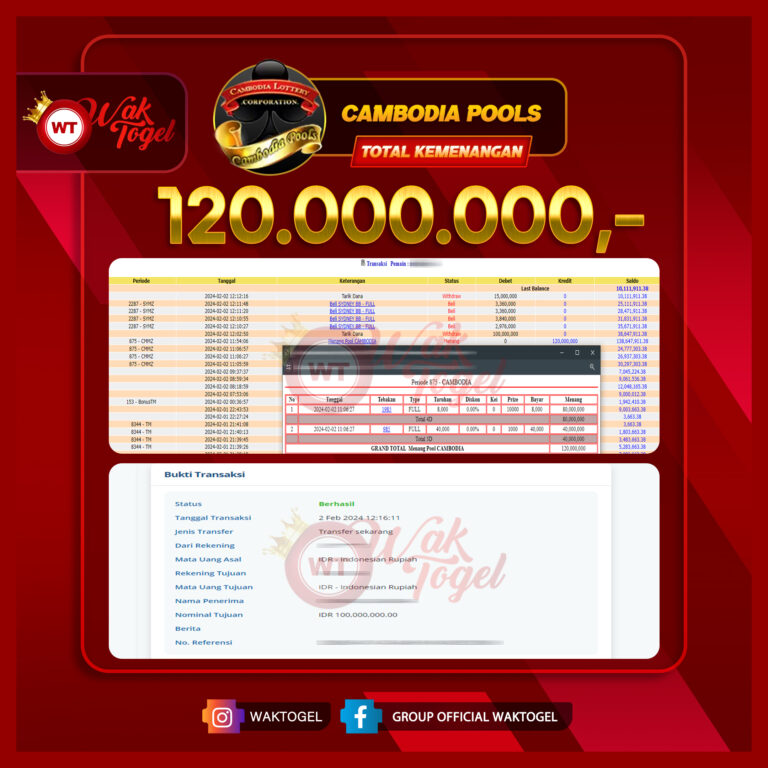 BUKTI PEMBAYARAN CAMBODIA WAKTOGEL