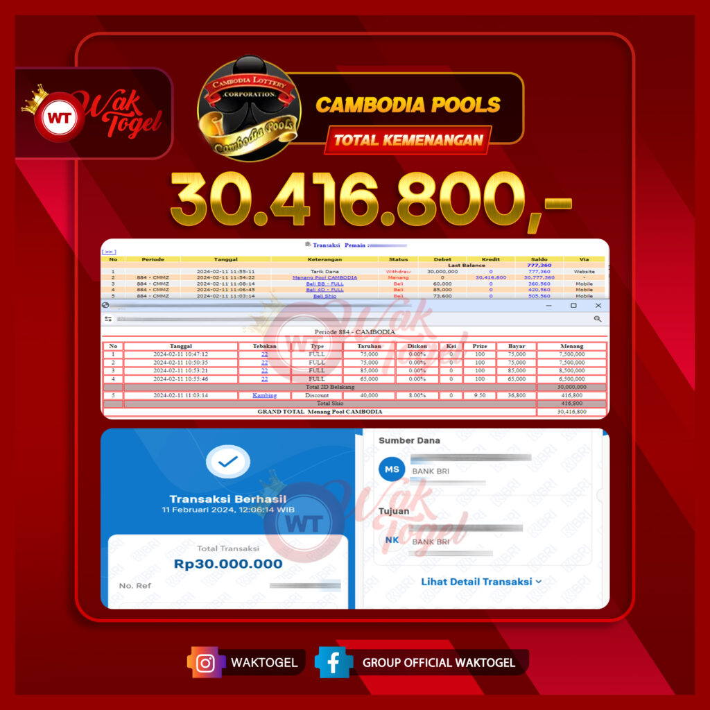 BUKTI PEMBAYARAN CAMBODIA WAKTOGEL