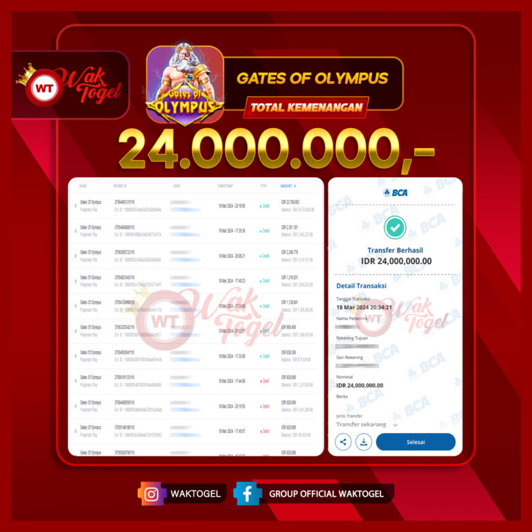 BUKTI PEMBAYARAN SLOT WAKTOGEL