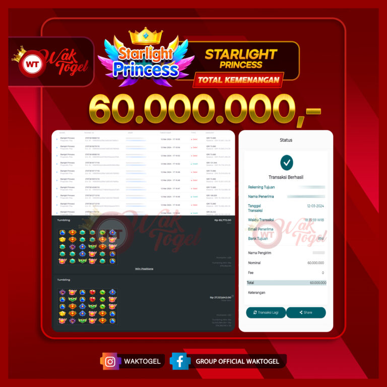 BUKTI PEMBAYARAN SLOT WAKTOGEL