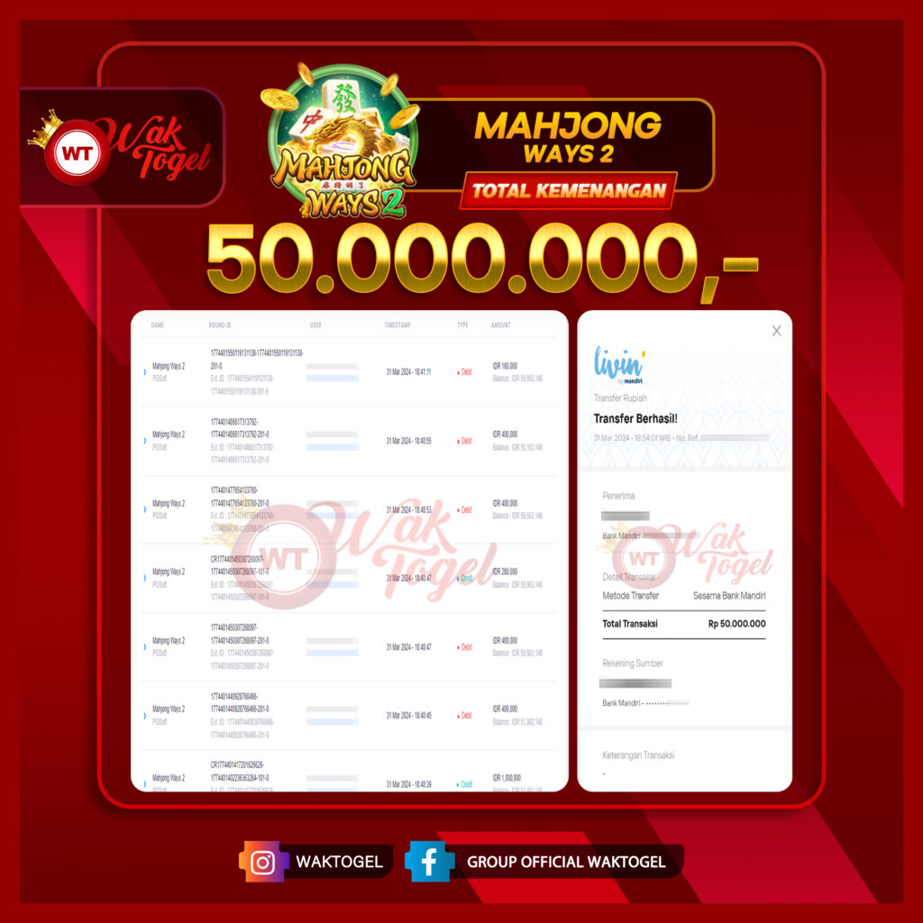 BUKTI PEMBAYARAN SLOT WAKTOGEL