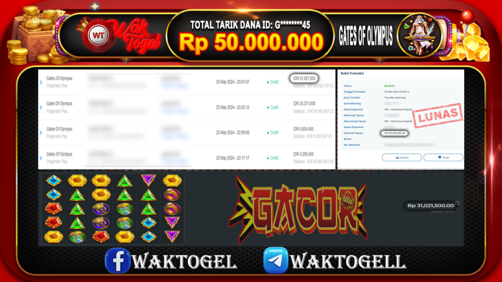 BUKTI PEMBAYARAN SLOT WAKTOGEL