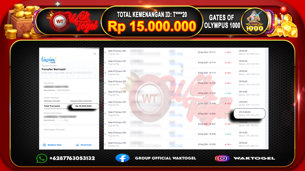 BUKTI PEMBAYARAN SLOT WAKTOGEL