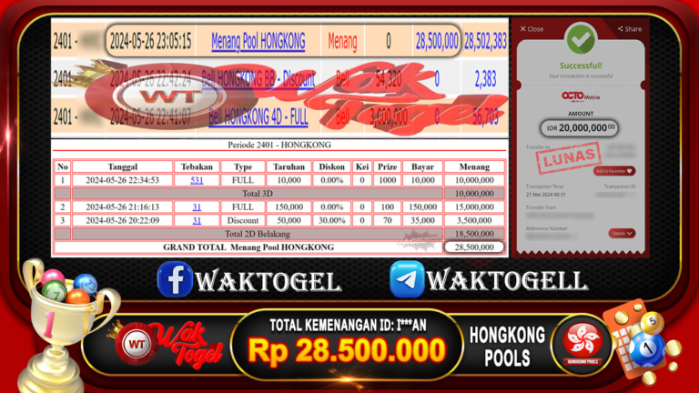 BUKTI PEMBAYARAN HONGKONG WAKTOGEL