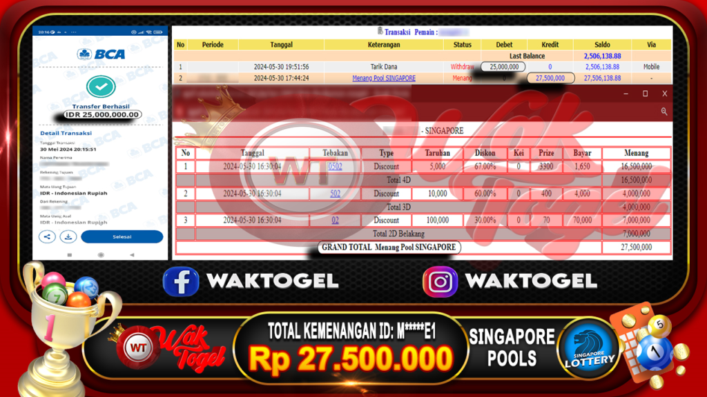 BUKTI PEMBAYARAN SINGAPORE WAKTOGEL