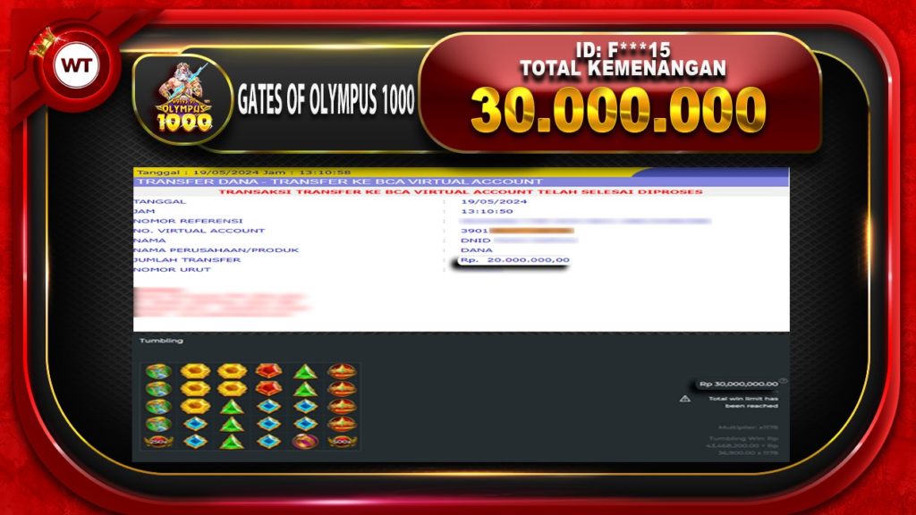 BUKTI PEMBAYARAN SLOT WAKTOGEL