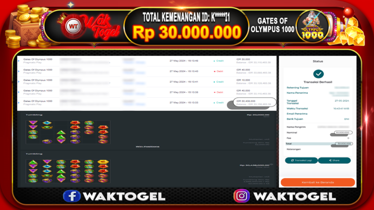 BUKTI PEMBAYARAN SLOT WAKTOGEL