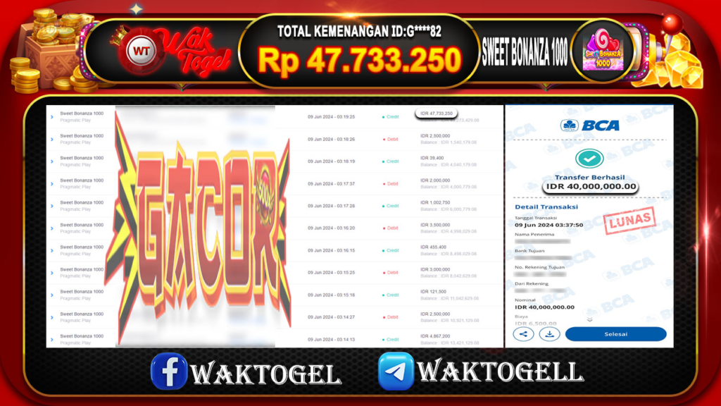 BUKTI PEMBAYARAN SLOT WAKTOGEL