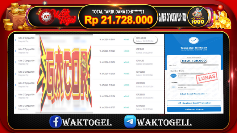 BUKTI PEMBAYARAN SLOT WAKTOGEL